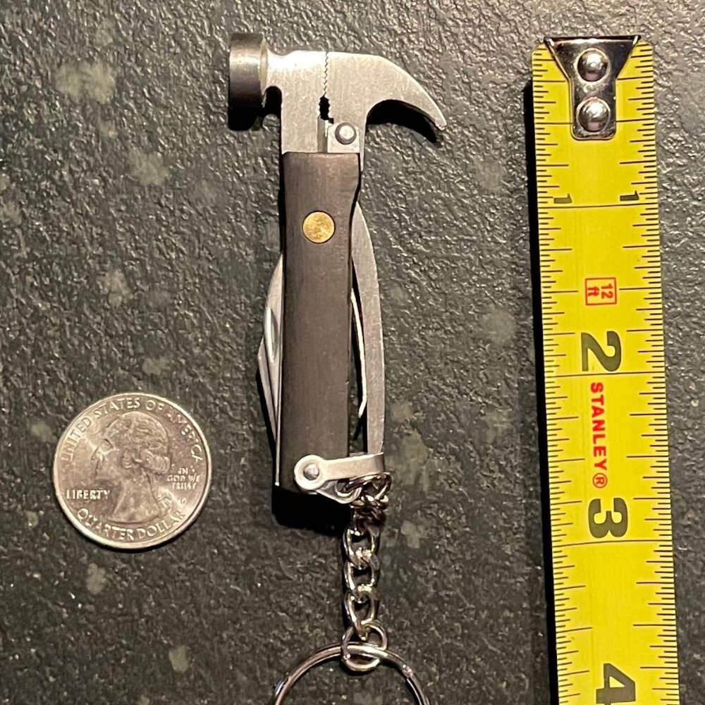 Functional Multi-Tool Key Fob - Picture 2 of 6